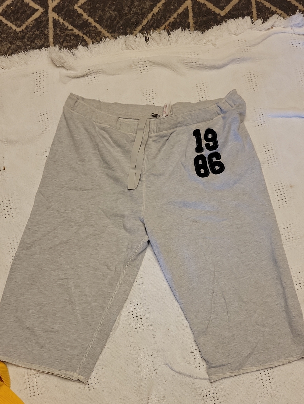 Pink Women's Gray Lounge Shorts - Picture 3 of 3